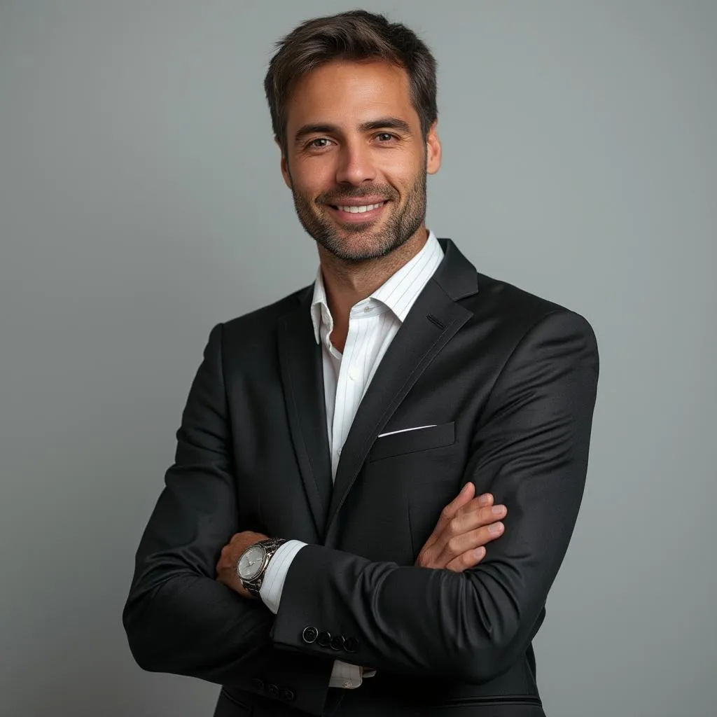 Retrato de Mauricio Lobo